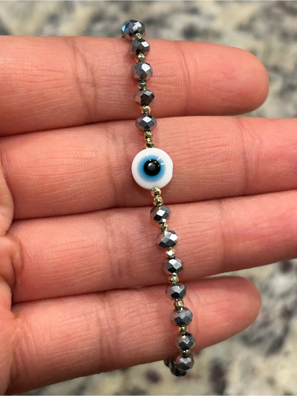 Evil Eye Beaded Bracelet